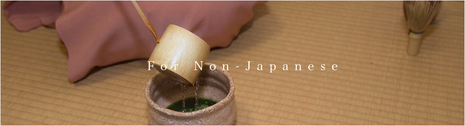 For Non-Japanese